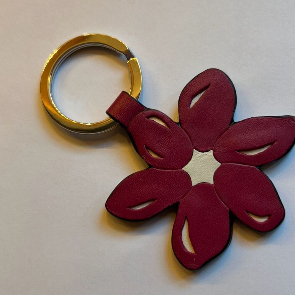 COACH Flower Keychain - Picture 3 of 6